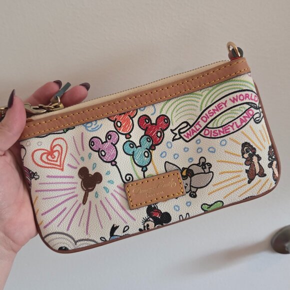 Dooney and Bourke Disney Wristlet - Picture 1 of 4
